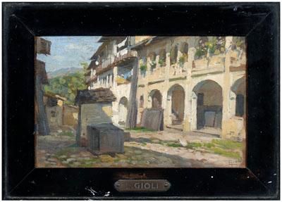 Luigi Gioli painting (Italian,