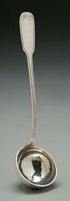 Austro-Hungarian silver ladle,