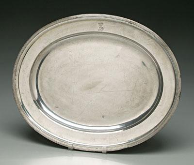 Viennese silver tray oval with 9221f