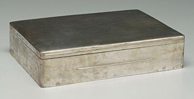 Austro Hungarian silver box rectangular  92223