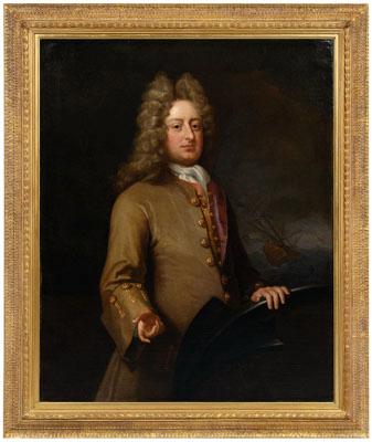 Portrait attributed to Michael Dahl,