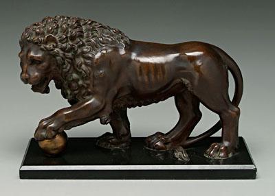 Italian bronze Medici lion lion 92235