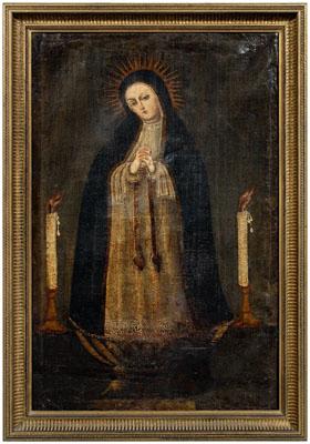 Spanish Colonial painting, The Virgin