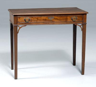 Chippendale mahogany dressing table,