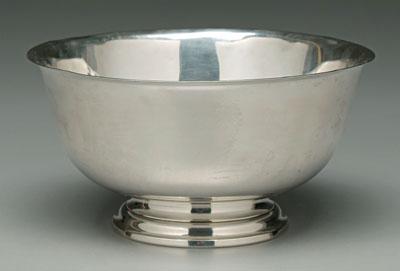 Sterling Revere style bowl, Gorham,