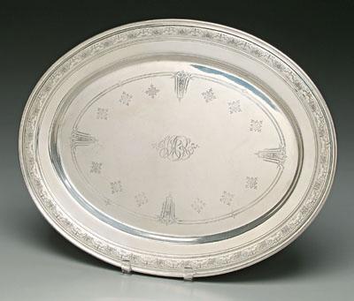 Towle Seville sterling tray oval  922ab