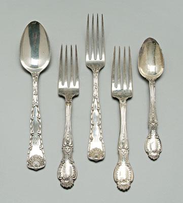 Tiffany sterling flatware 20 pieces 922b7