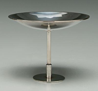 Georg Jensen sterling tazza, round