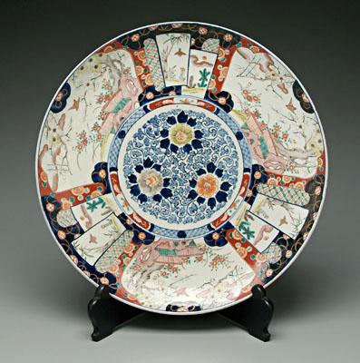 Japanese Imari charger central 92310