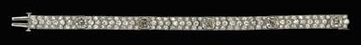 13 55 ct Art Deco diamond bracelet  9234d