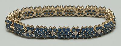 Sapphire diamond bracelet 154 92386