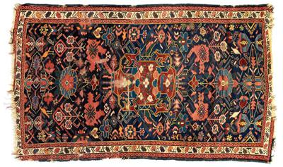 Caucasian rug central medallion 923ae