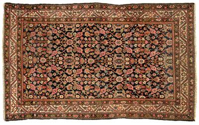 Hamadan rug repeating floral designs 923be