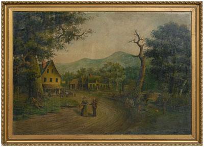 American School painting view 92041