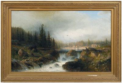 Karl Eugene Felix painting Austrian American  92055