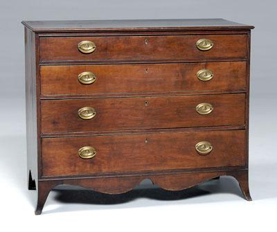 American Federal cherry chest, cherry