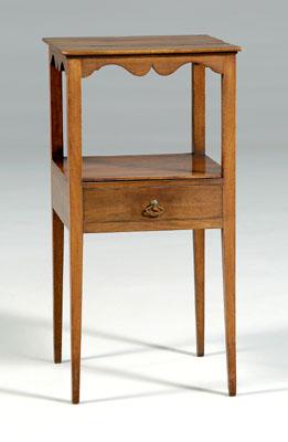 American Federal mahogany wash stand,