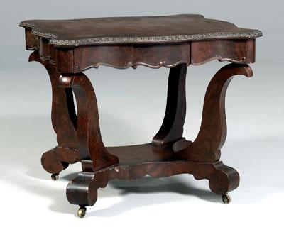 American classical center table,