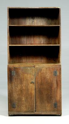 Country pine step back cupboard  920e3