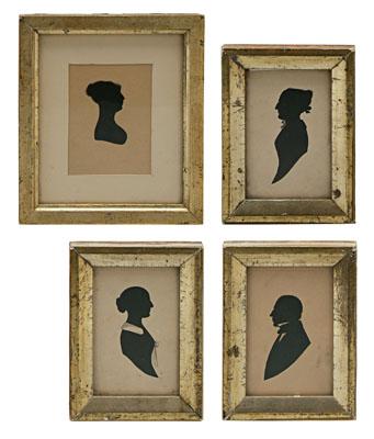 Four silhouettes: &quot;Anna Maria