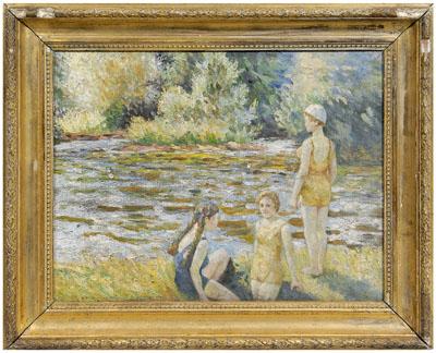 Painting signed "R. Lassiers",