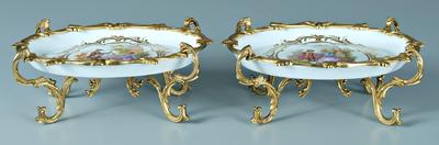 Pair ormolu mounted S egrave vres 925a7