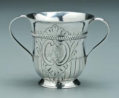 George III English silver cup,