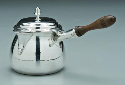 George III silver brandy saucepan,