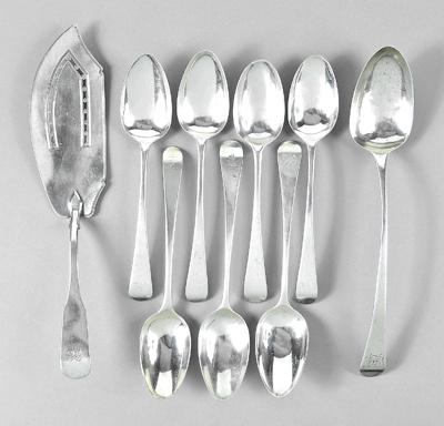 George III English silver flatware  92613