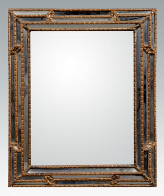 Gilt framed mirror multiple sections 92629