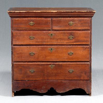 American William and Mary chest,
