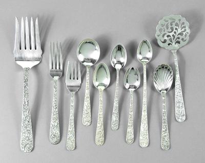 Kirk Repoussé sterling flatware, 101