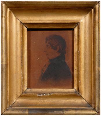 Virginia miniature portrait, James