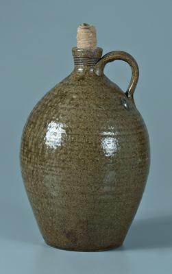 Thomas Ritchie stoneware jug, alkaline