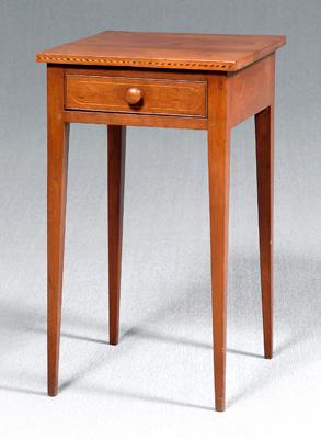 Federal style inlaid cherry table  926e6