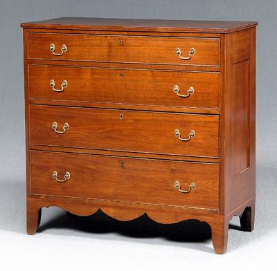 Southern Federal walnut chest  926e9