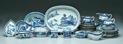 56 pieces Chinese porcelain: 47
