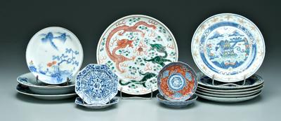 15 pieces Asian porcelain late 926f8