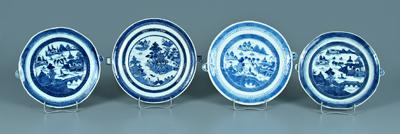 Four Chinese hot water basins,