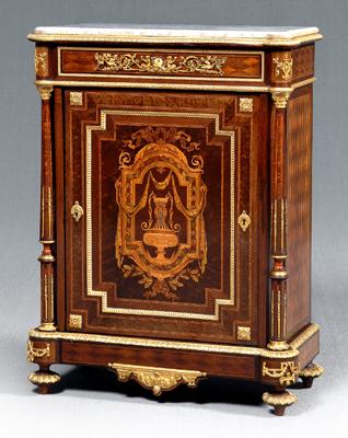 Fine Louis XVI style cabinet marble 9274e