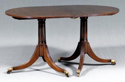 Regency style dining table, each