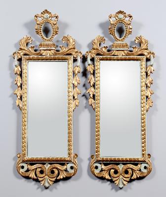 Pair Italian mirrors neoclassical 92770