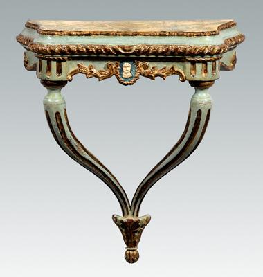 Italian neoclassical style console  92779