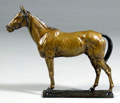 Equestrian bronze after Fratin  9240a