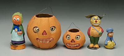 Five German jack o lanterns two 92464