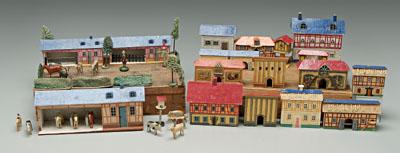 Toy German village and farm 15 9246b