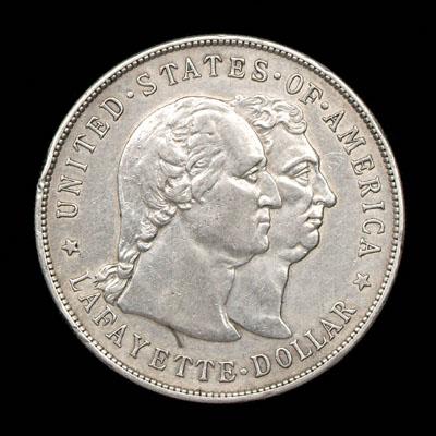 Lafayette commemorative silver dollar,