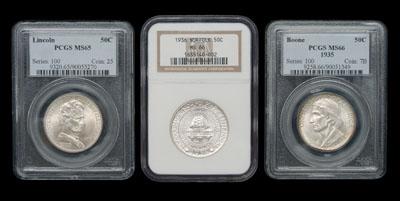 Three Gem BU U.S. commemorative