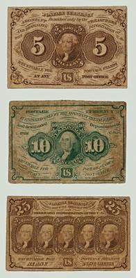 Type set U S fractional currency  9250a