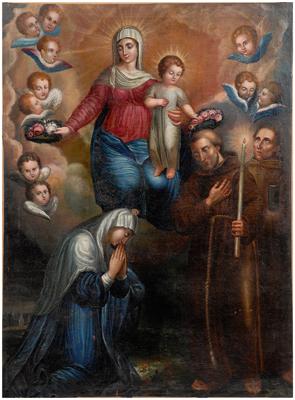 Old Master style painting, Mary,